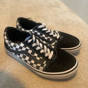Checkered Vans